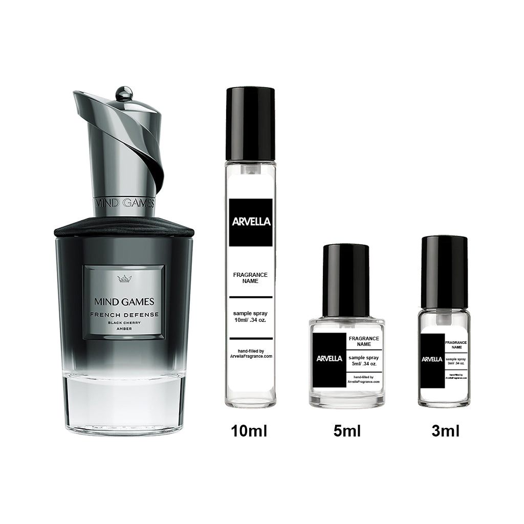 Mind Games French Defense Sample 10ml Spray - Arvella Fragrance